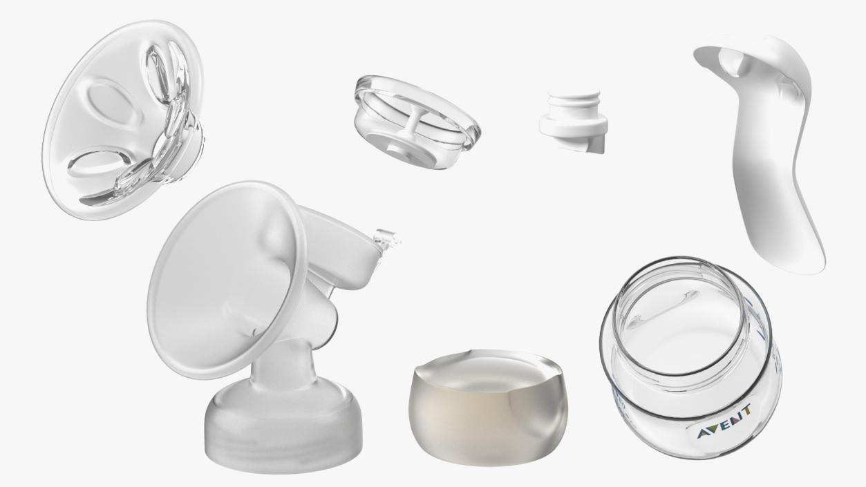 Philips Avent Manual Breast Pump with Milk 3D