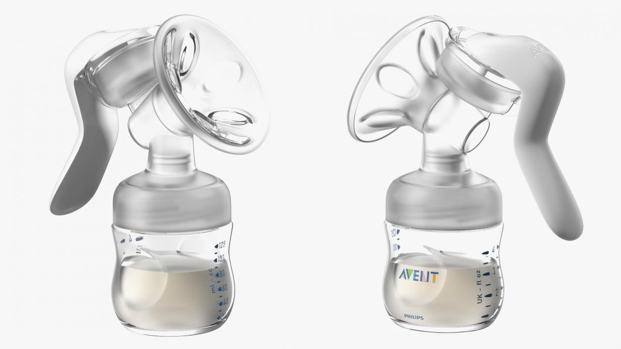 Philips Avent Manual Breast Pump with Milk 3D