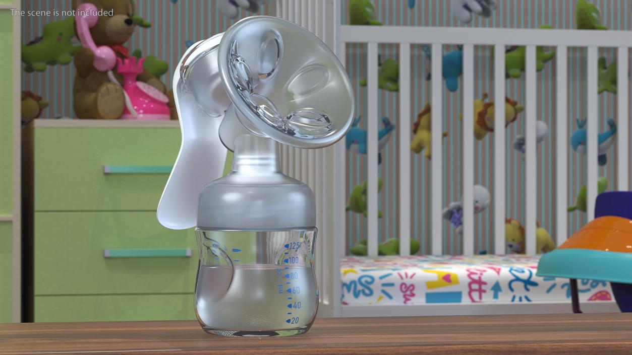 Philips Avent Manual Breast Pump with Milk 3D