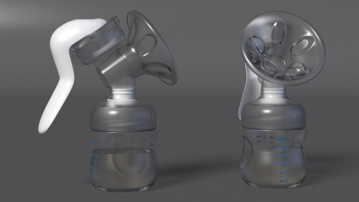 Philips Avent Manual Breast Pump with Milk 3D