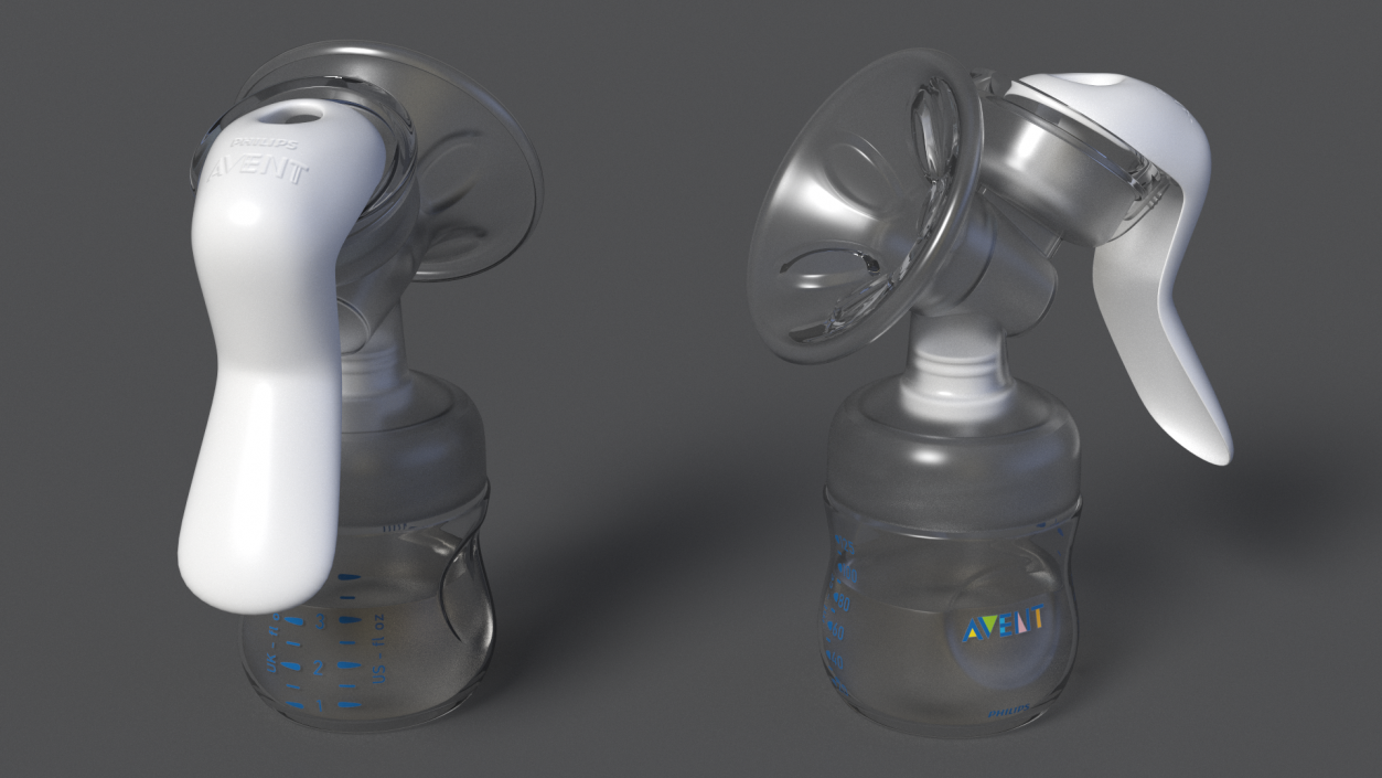 Philips Avent Manual Breast Pump with Milk 3D