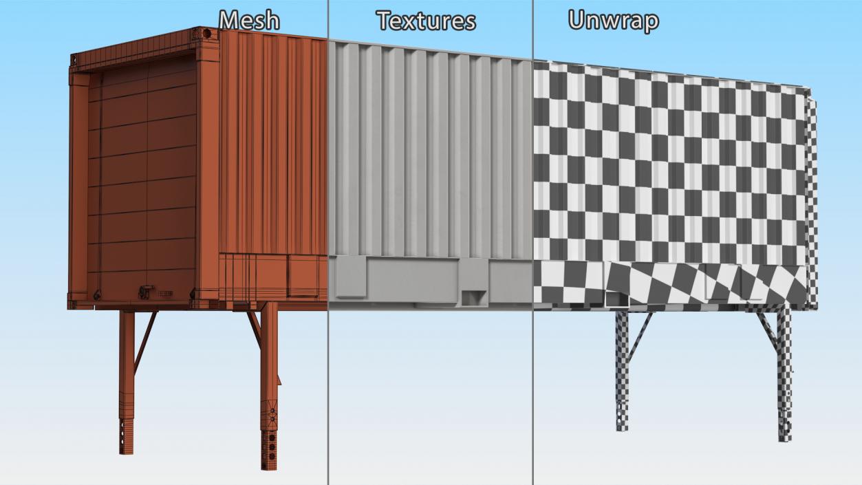 3D Replacement Body Container