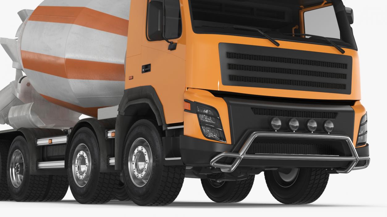 3D model Concrete Mixer Truck