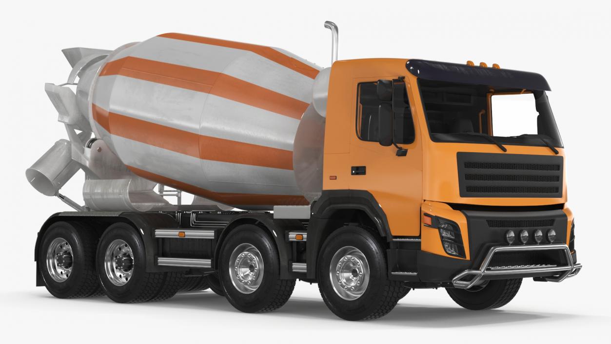 3D model Concrete Mixer Truck