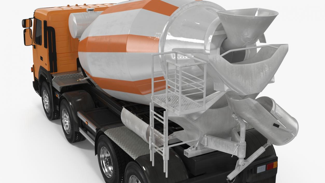 3D model Concrete Mixer Truck