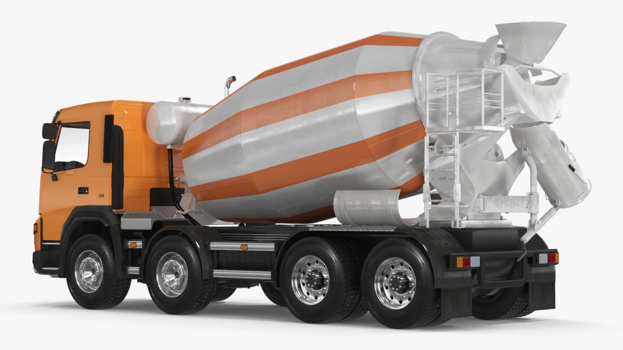 3D model Concrete Mixer Truck