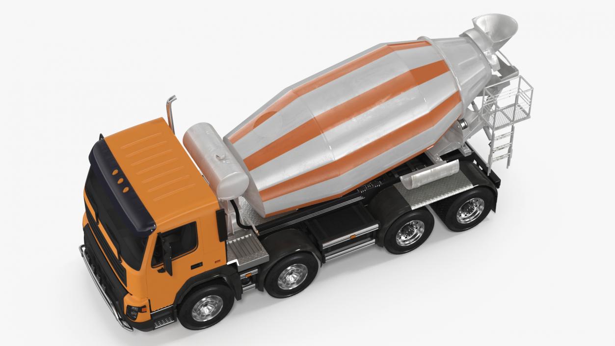 3D model Concrete Mixer Truck