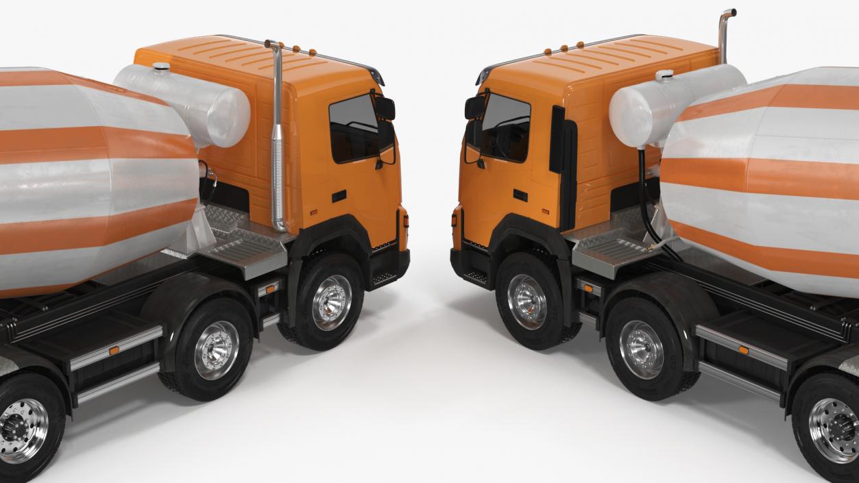 3D model Concrete Mixer Truck