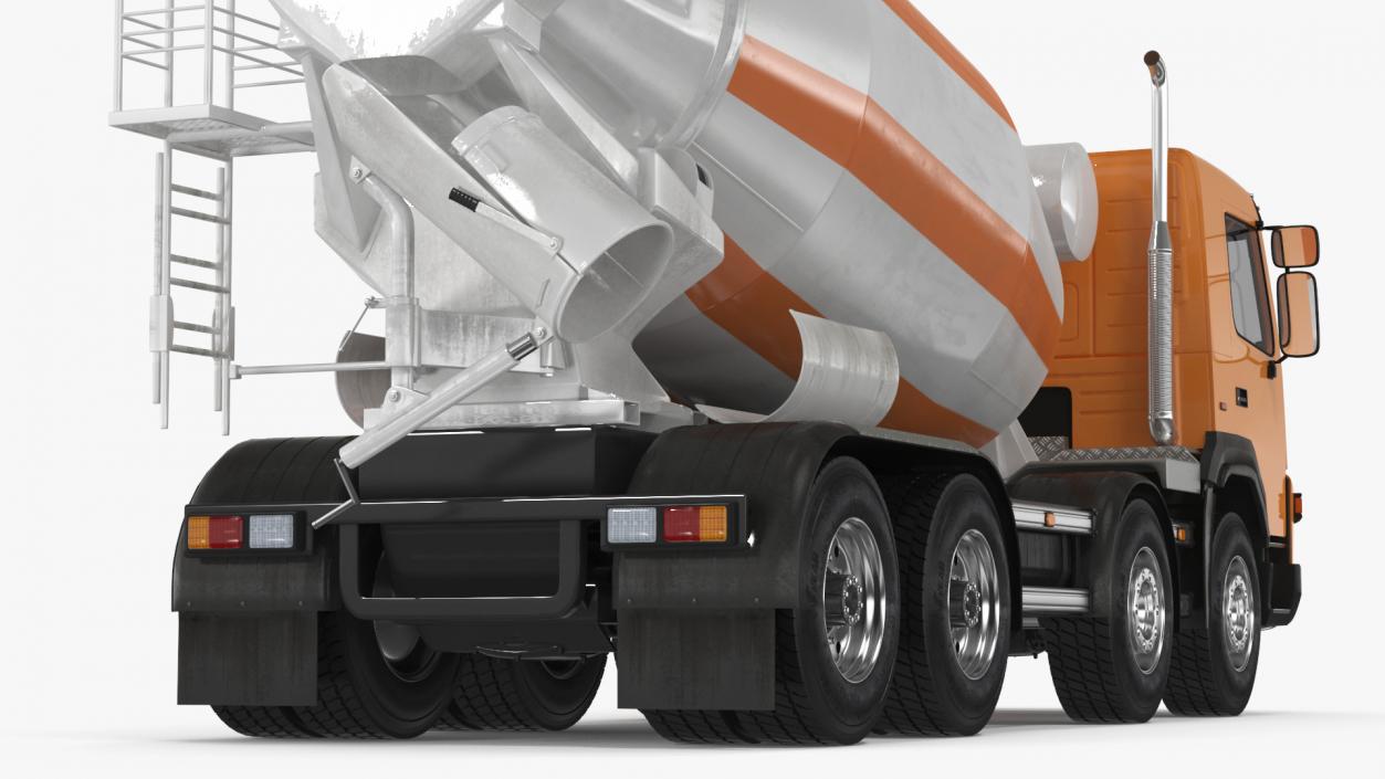 3D model Concrete Mixer Truck