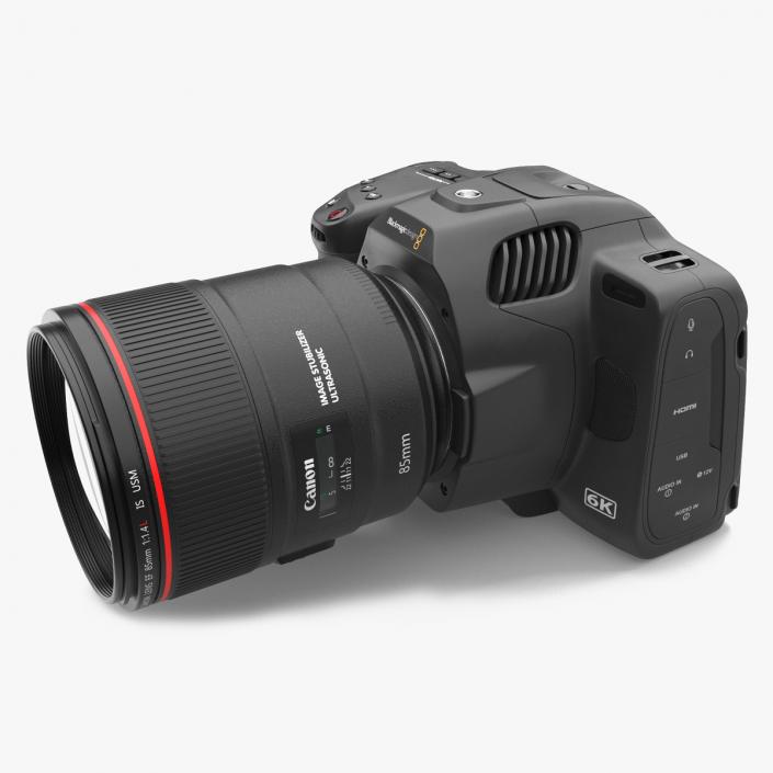 Camera Blackmagic Design 6K G2 with Lens 2 3D