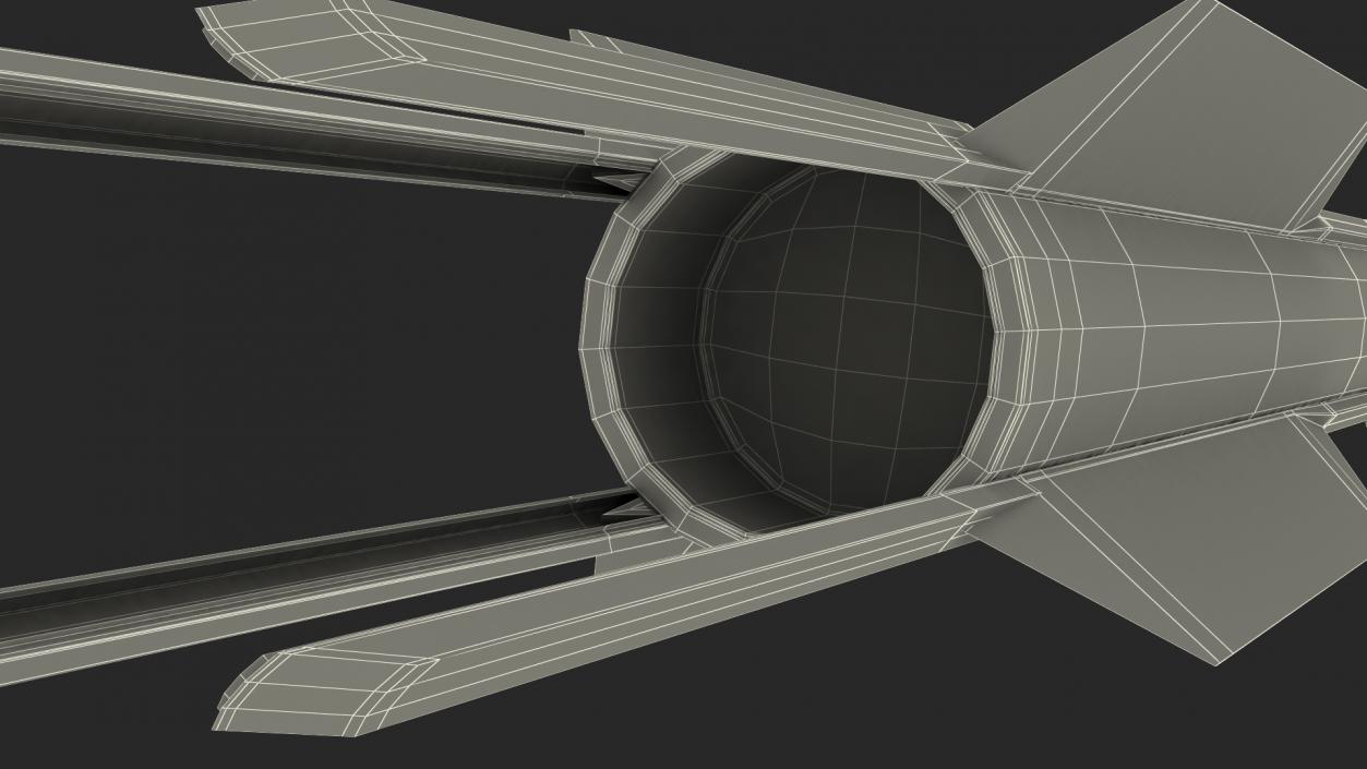 3D Steering Control Section SM6 Missile