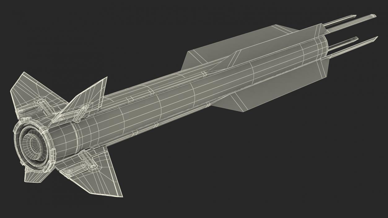 3D Steering Control Section SM6 Missile