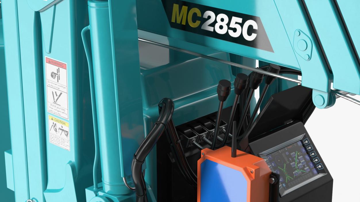 Maeda MC285C 3 Spider Mini Crane Rigged 3D model