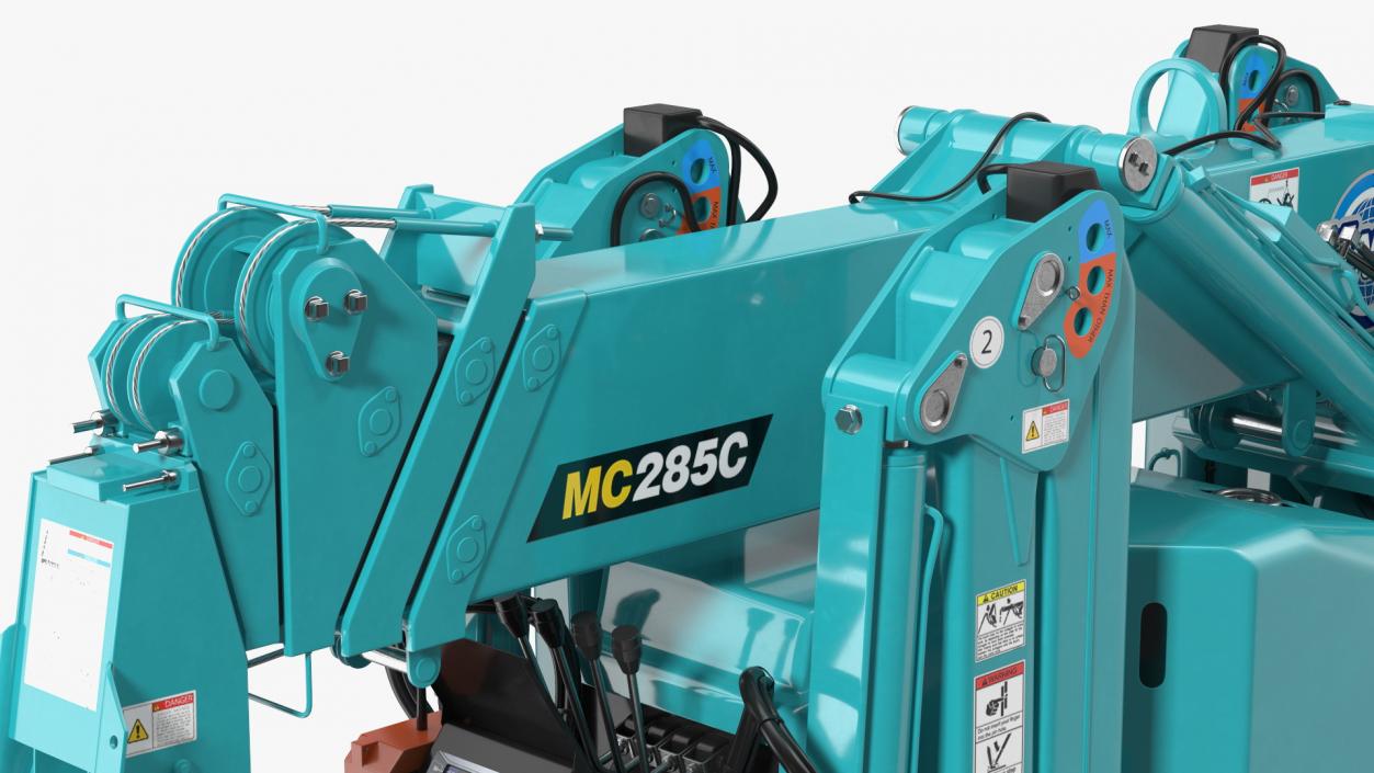 Maeda MC285C 3 Spider Mini Crane Rigged 3D model