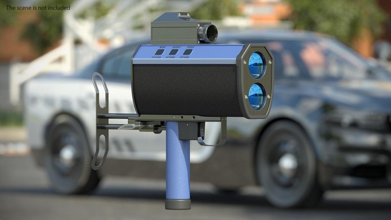 3D Traffic Laser Speed Gun model