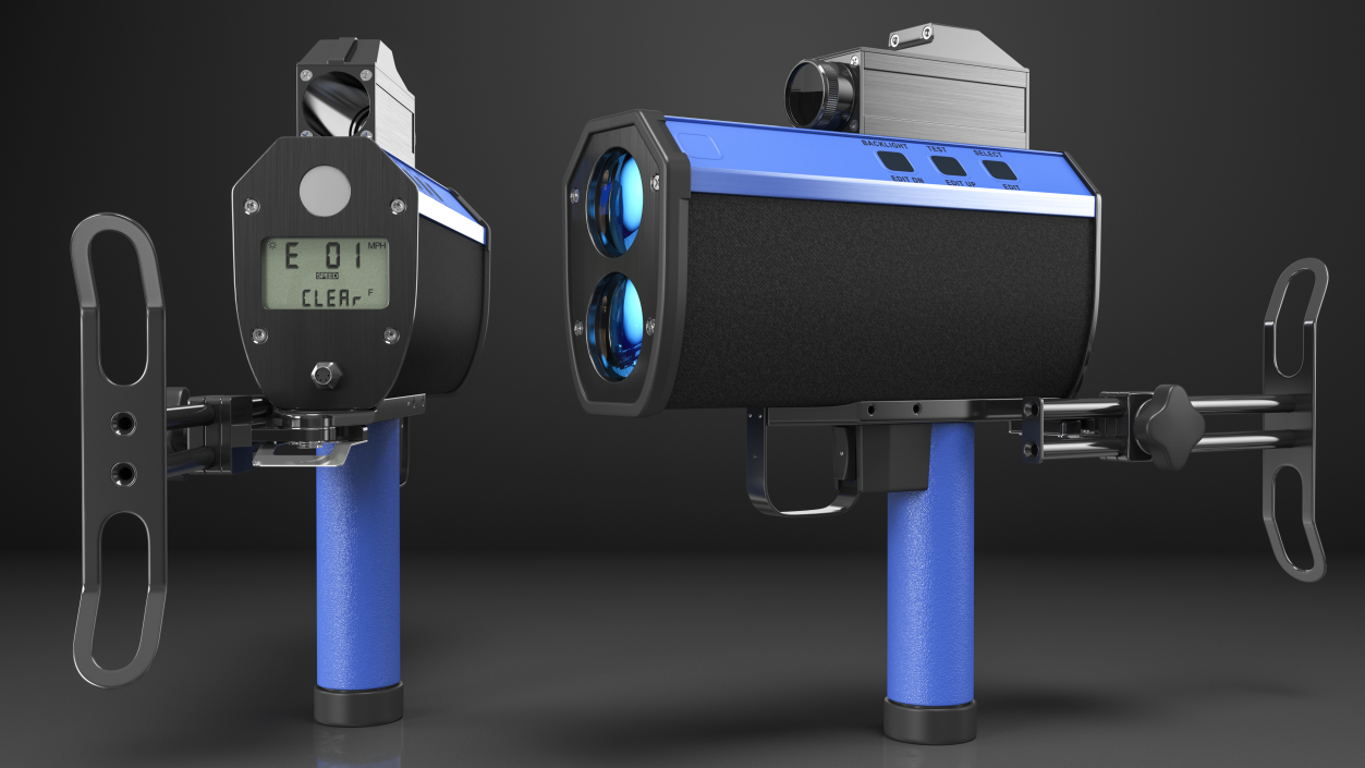 3D Traffic Laser Speed Gun model