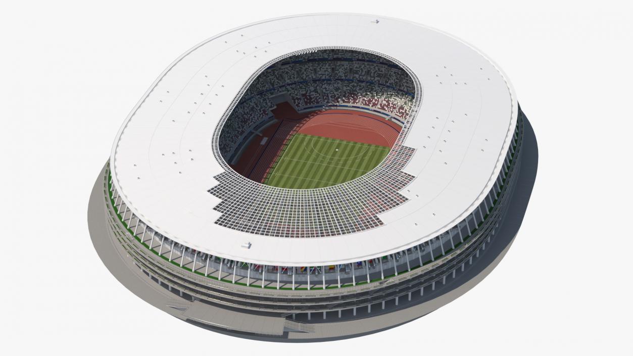 New National Olympic Stadium Tokyo Field Hockey 3D