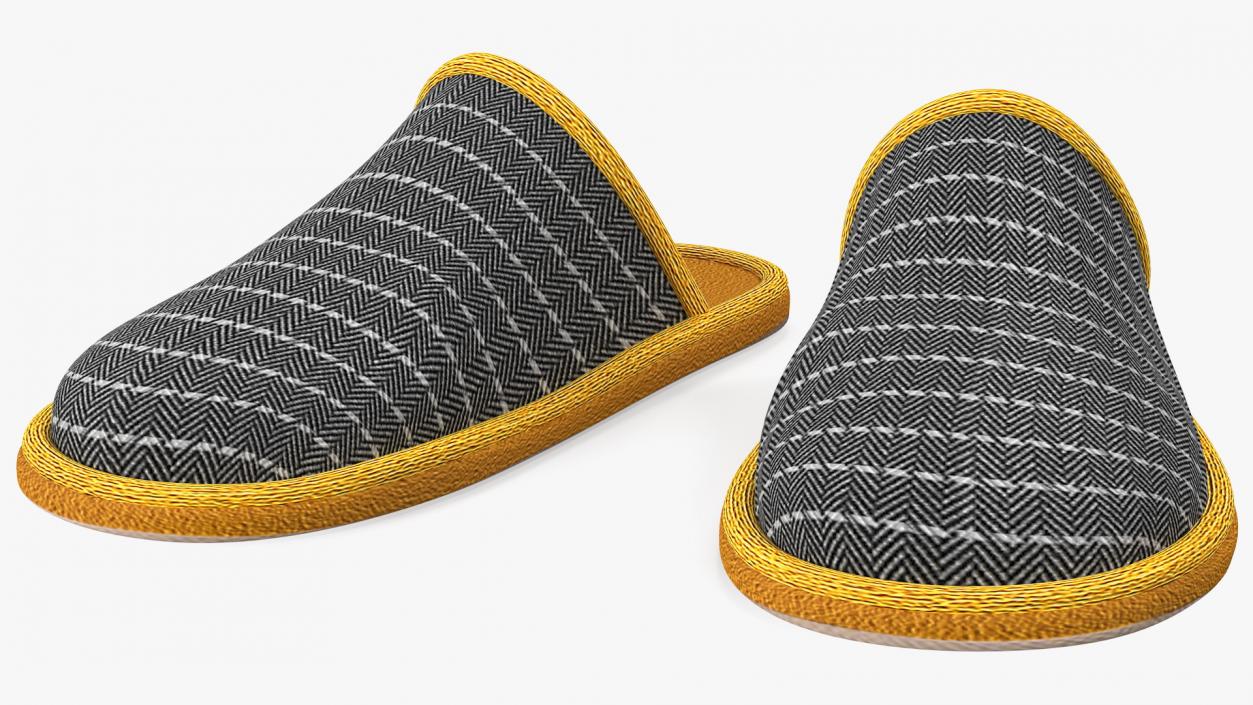 Home Slippers Collection 3D model