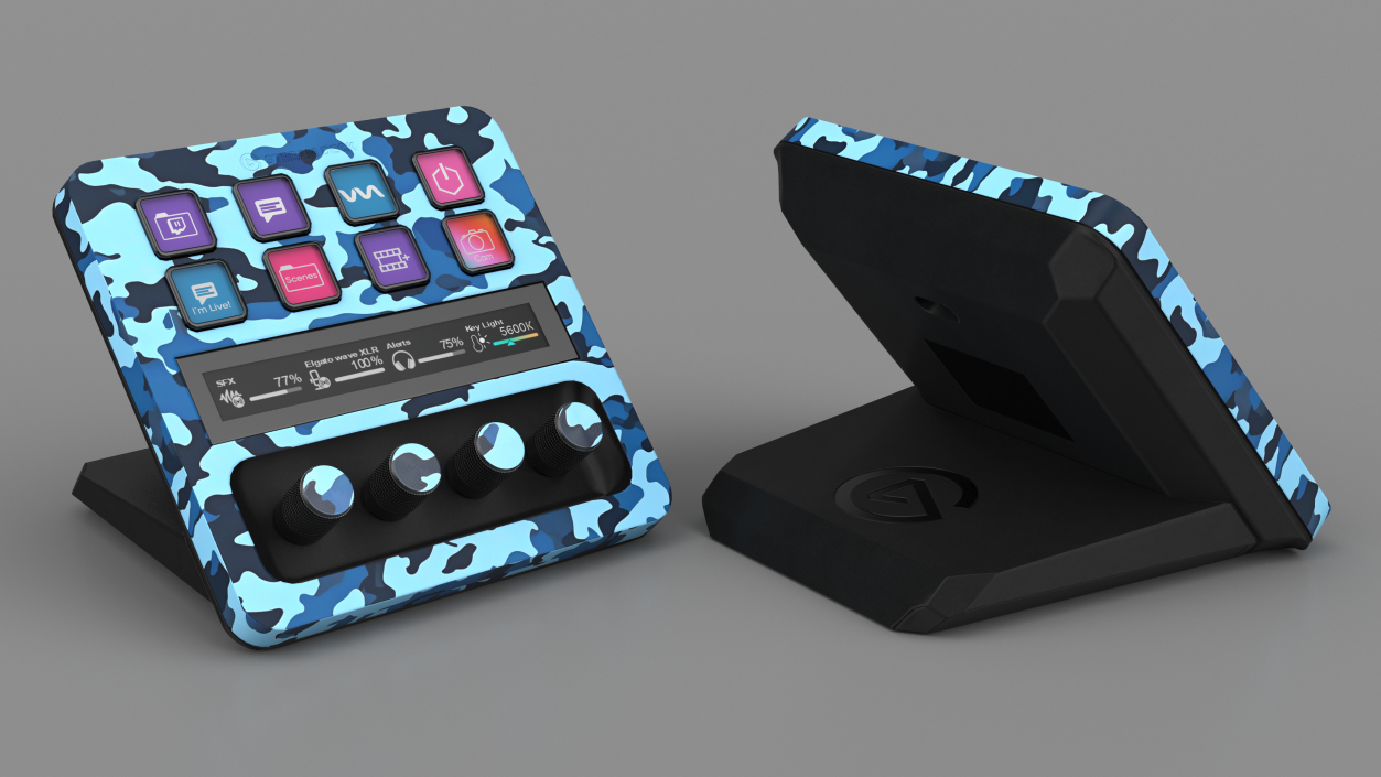 Elgato Stream Deck Custom Skin 2 3D