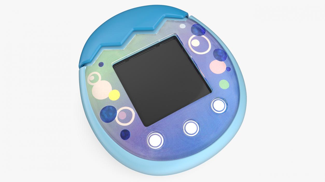 3D model Blue Tamagotchi