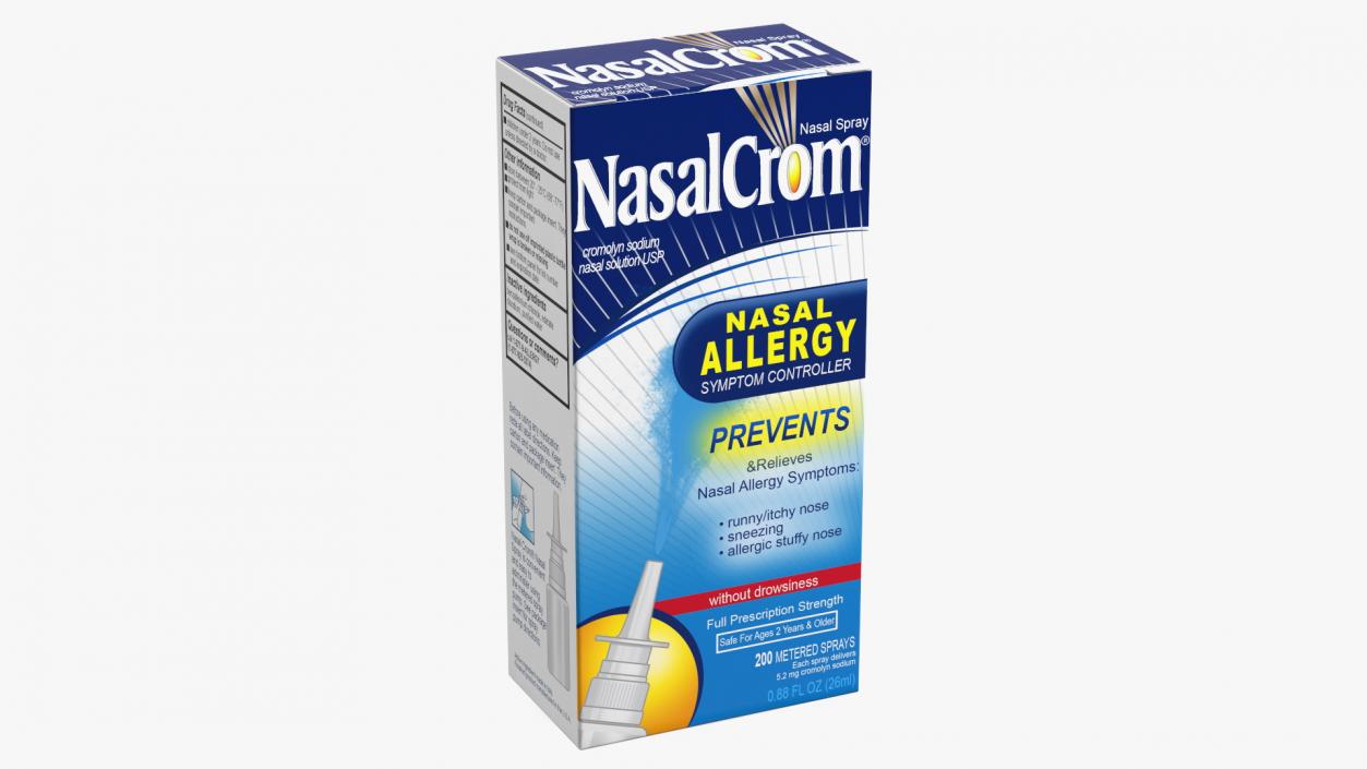 3D model NasalCrom Allergy Symptom Controller Box