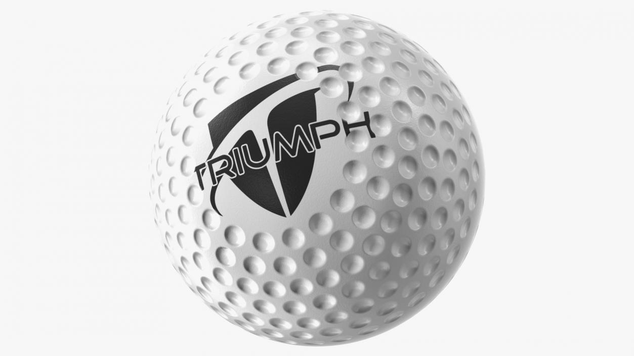 3D Triumph Club White Turf Field Hockey Ball