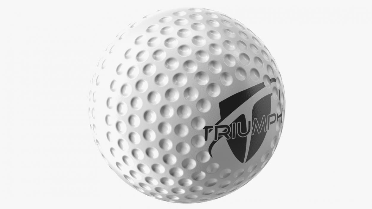 3D Triumph Club White Turf Field Hockey Ball