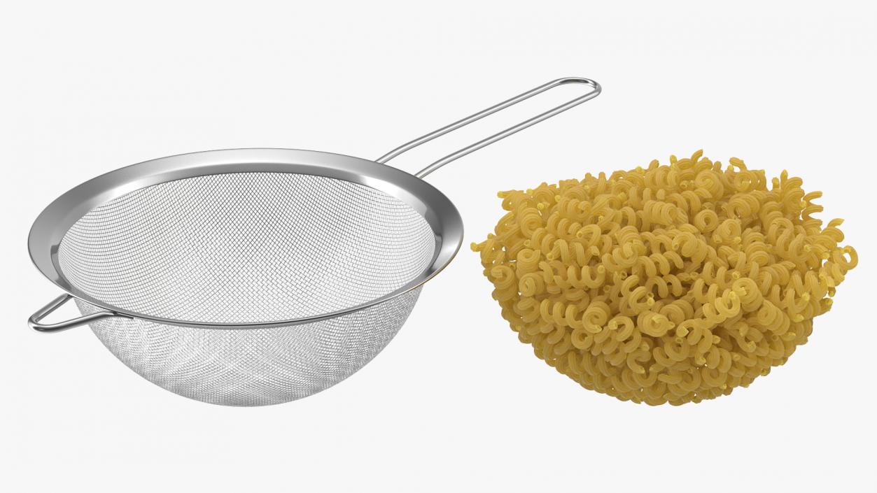 Boiled Pasta 3D