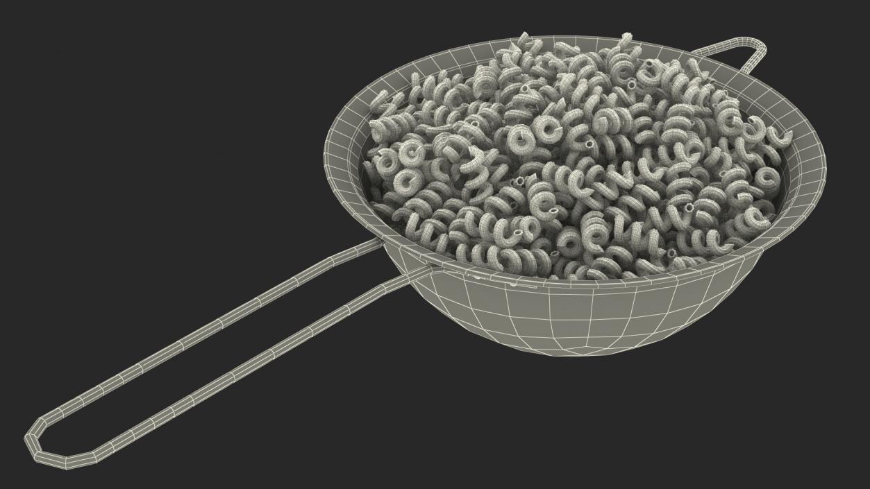 Boiled Pasta 3D