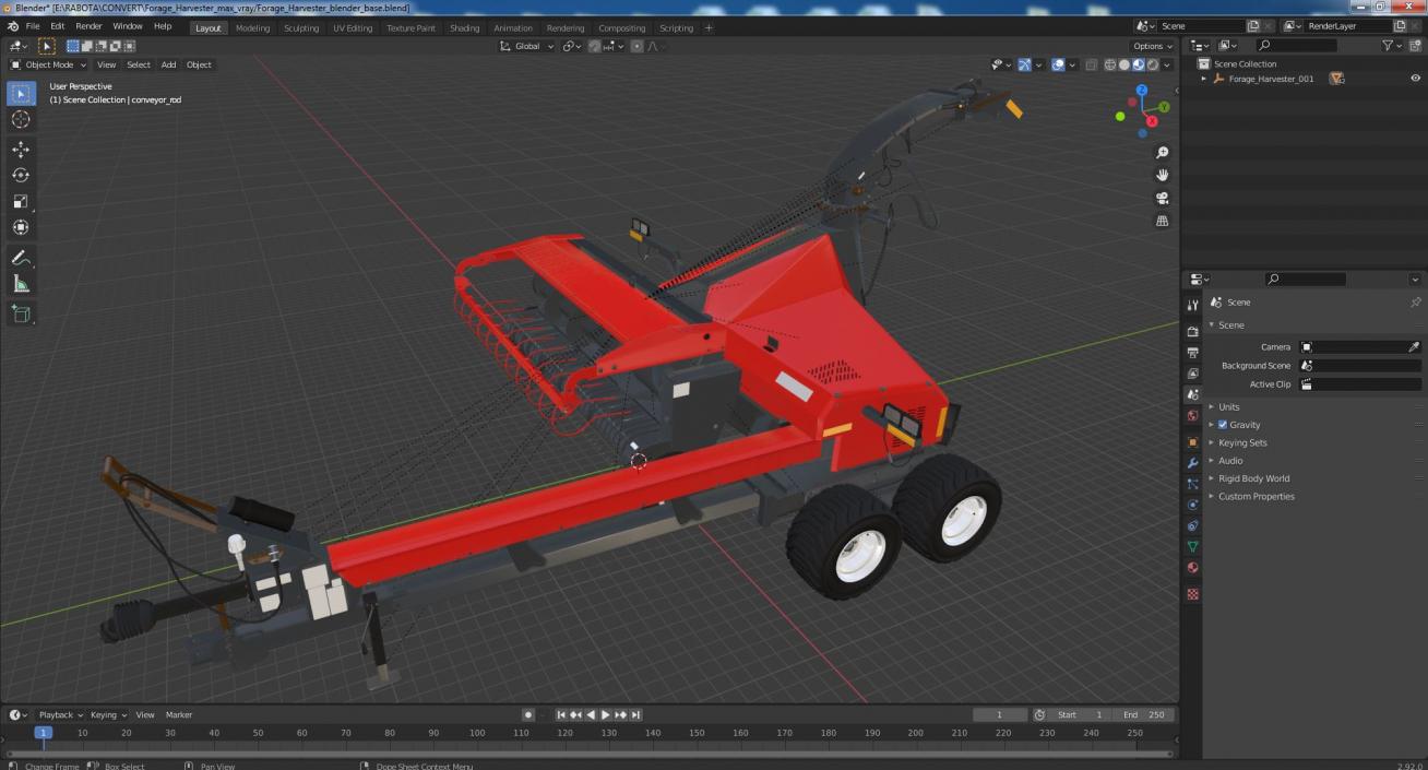 3D Forage Harvester