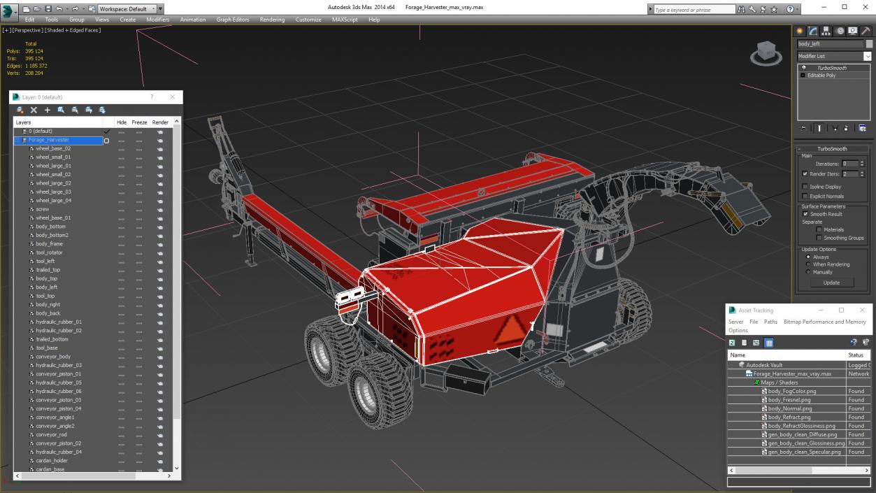 3D Forage Harvester