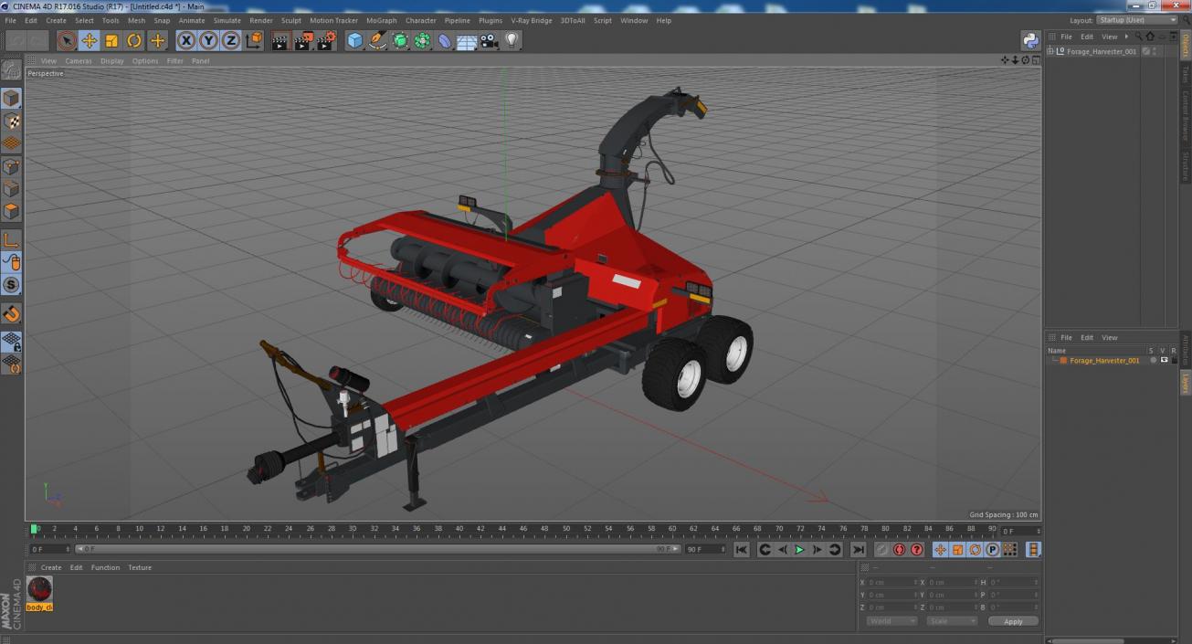 3D Forage Harvester