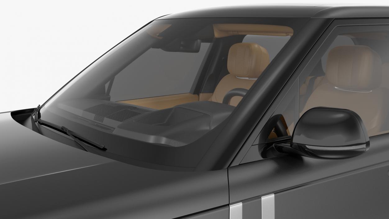 Luxury European SUV 3D model