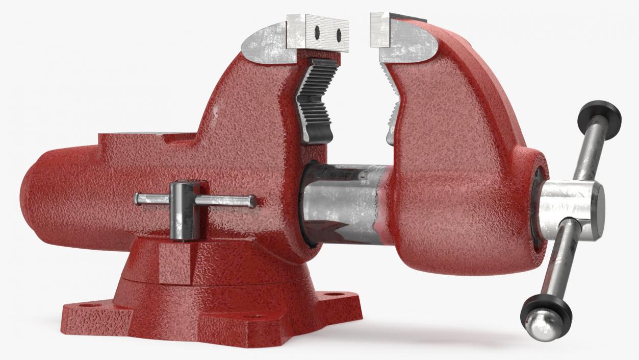 3D model Multipurpose Pipe Bench Vise Rigged