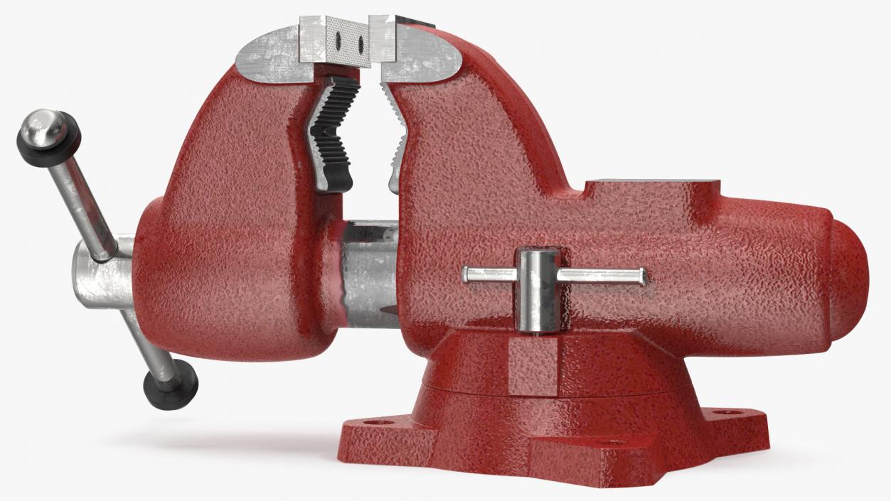 3D model Multipurpose Pipe Bench Vise Rigged