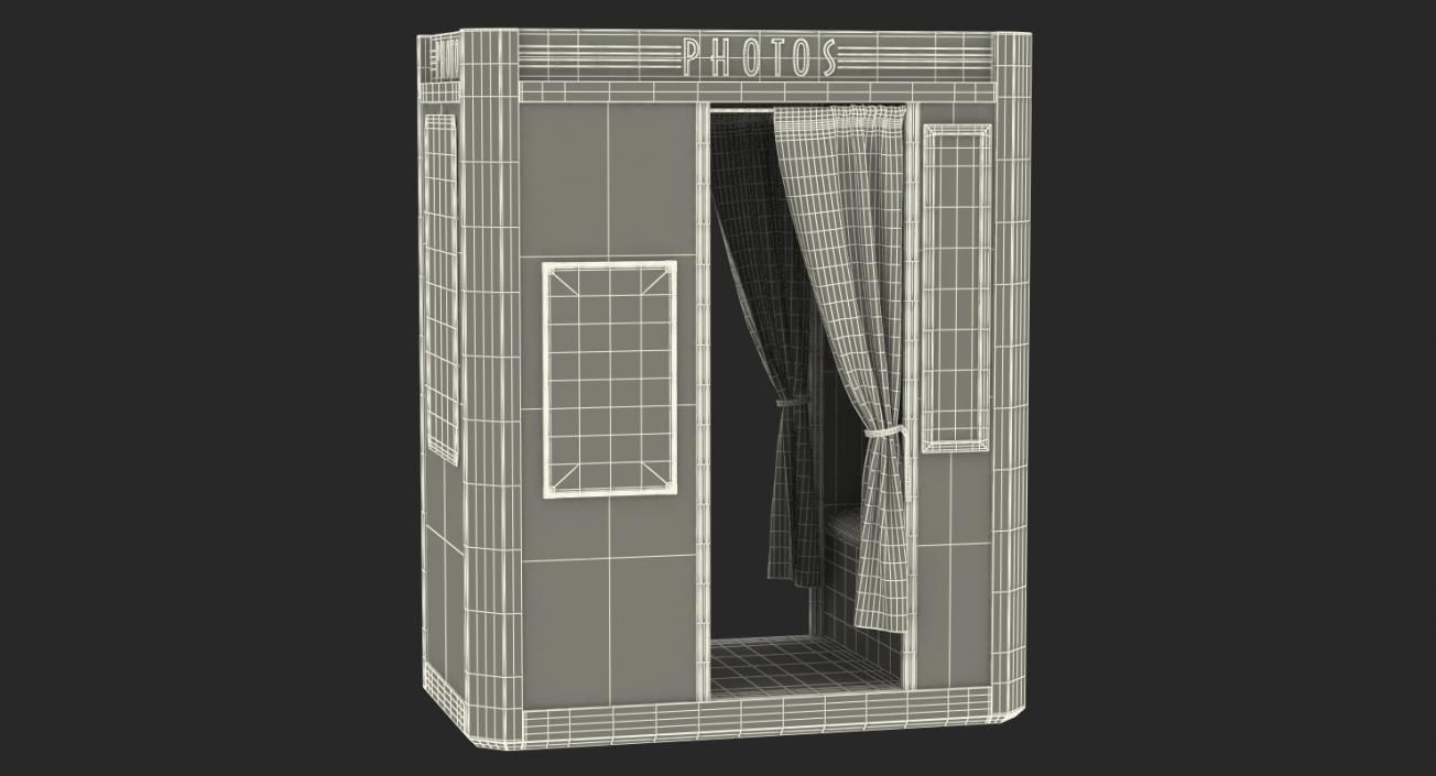 3D model Photo Booth Cabin Digital