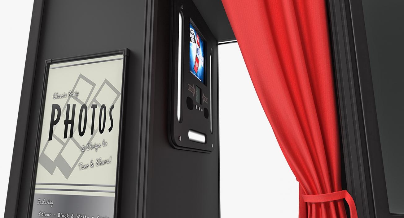 3D model Photo Booth Cabin Digital