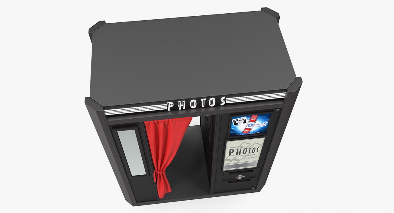 3D model Photo Booth Cabin Digital
