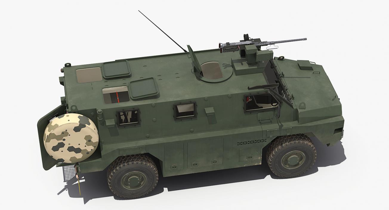 Protected Infantry Vehicle Bushmaster 3D