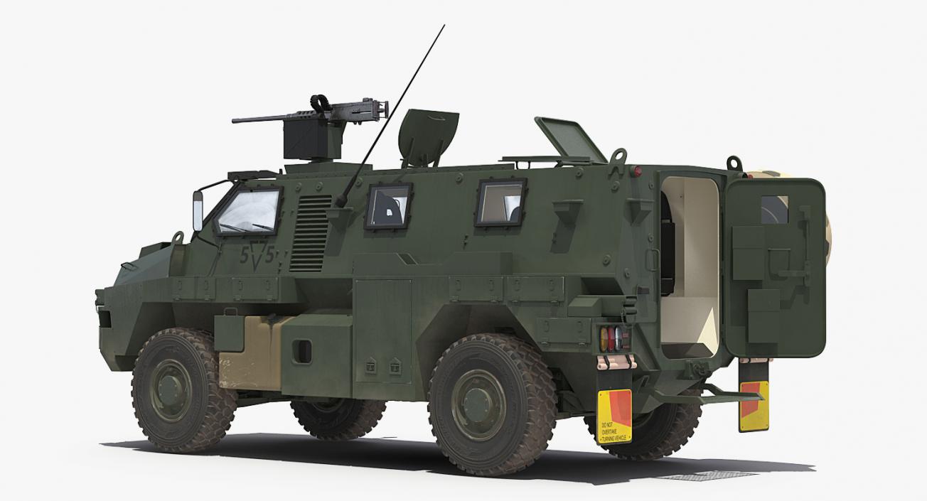 Protected Infantry Vehicle Bushmaster 3D