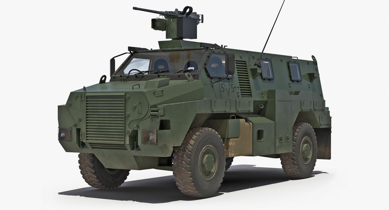 Protected Infantry Vehicle Bushmaster 3D