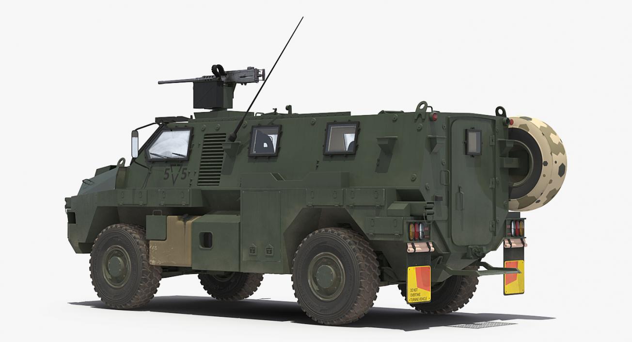 Protected Infantry Vehicle Bushmaster 3D