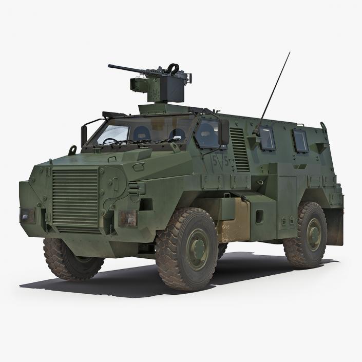 Protected Infantry Vehicle Bushmaster 3D