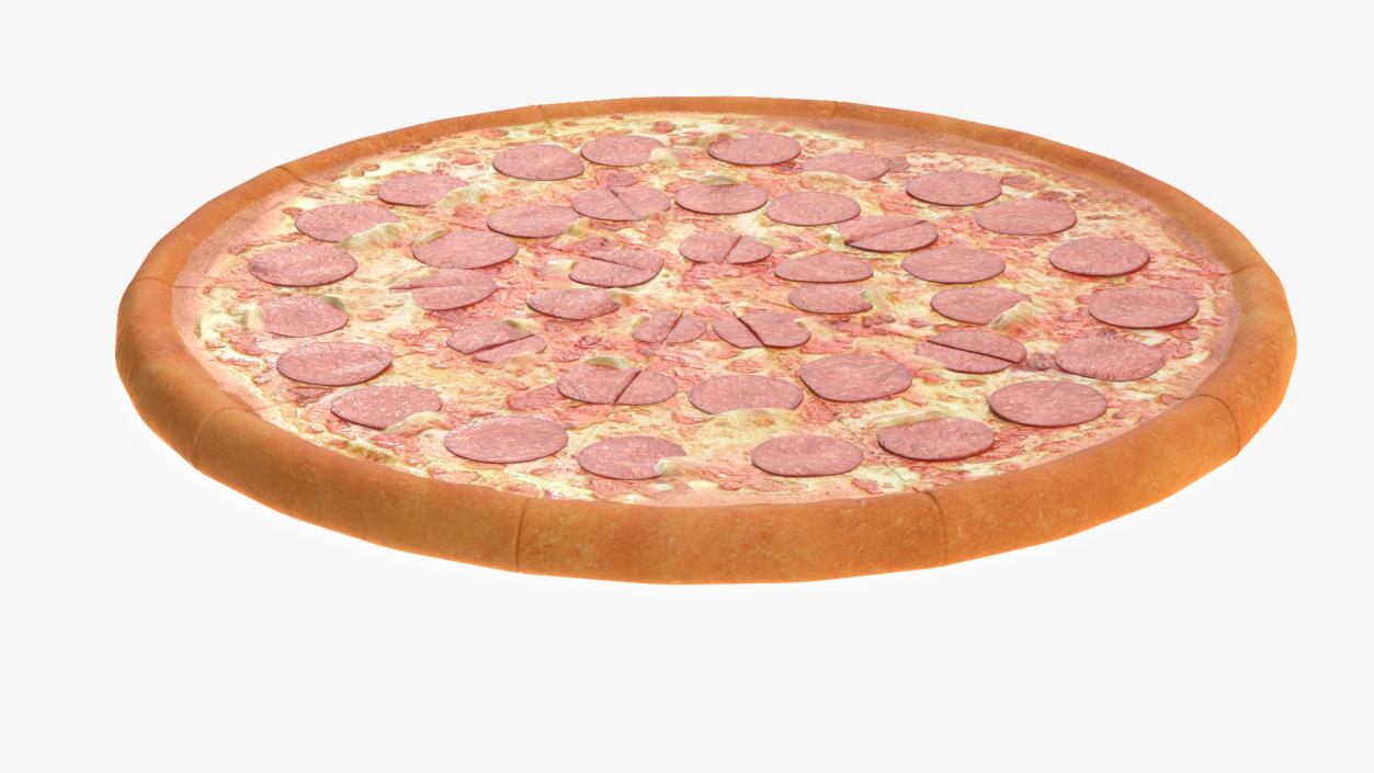 3D model Pepperoni Pizza