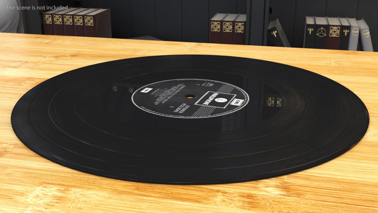 Vinyl Record The Beatles 3D model