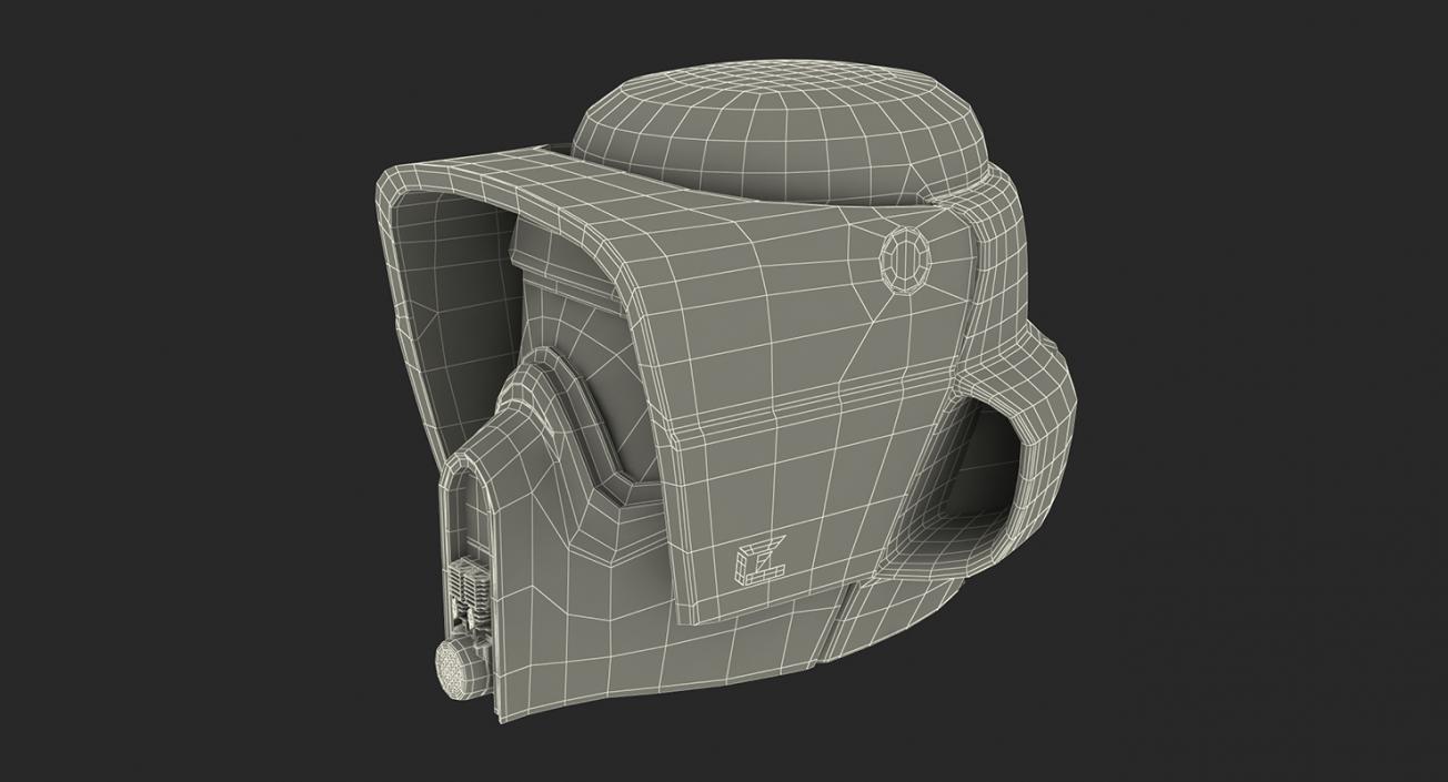 3D Star Wars Helmets 3D Models Collection model