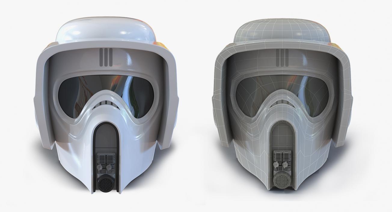 3D Star Wars Helmets 3D Models Collection model