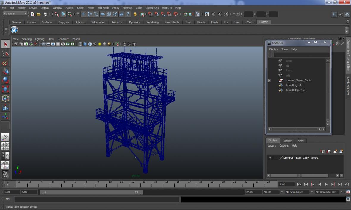 Observation Tower 3D