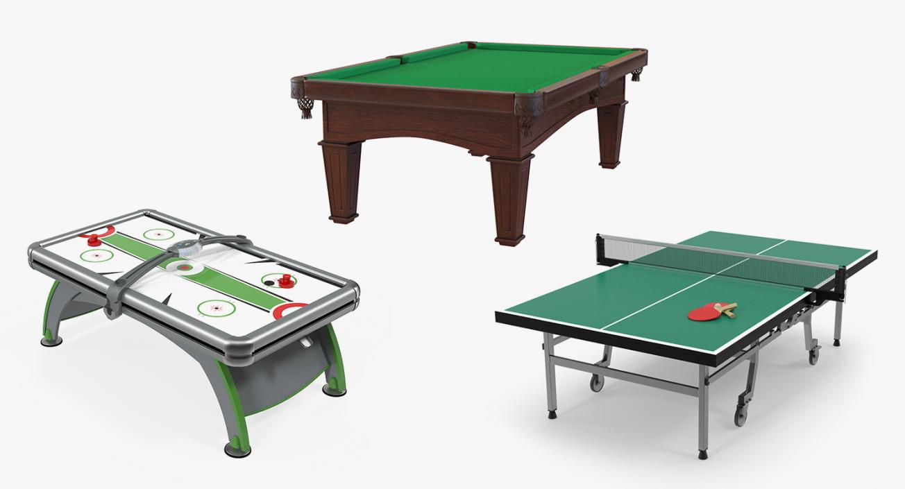 Table Games Collection 3D