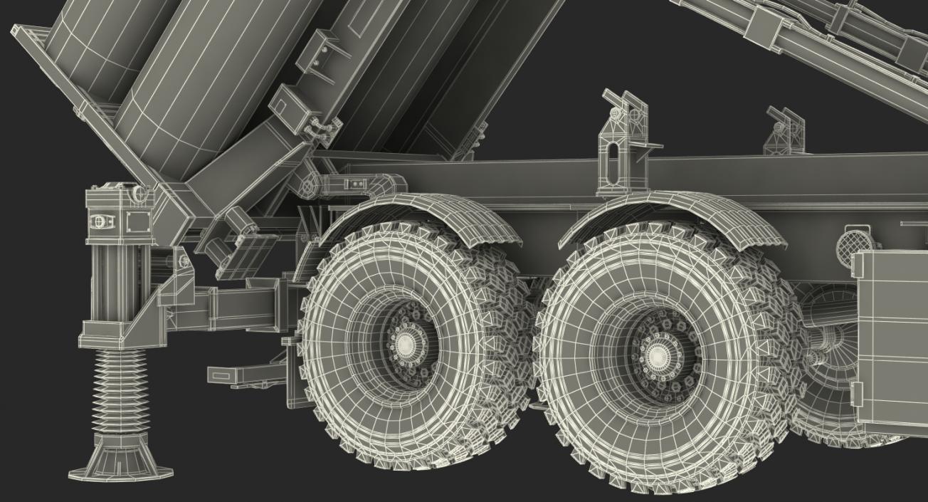 Terminal High Altitude Area Defense THAAD Battle Position 3D